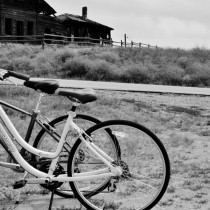 A Norco and a Giant at the Haynes Ranch